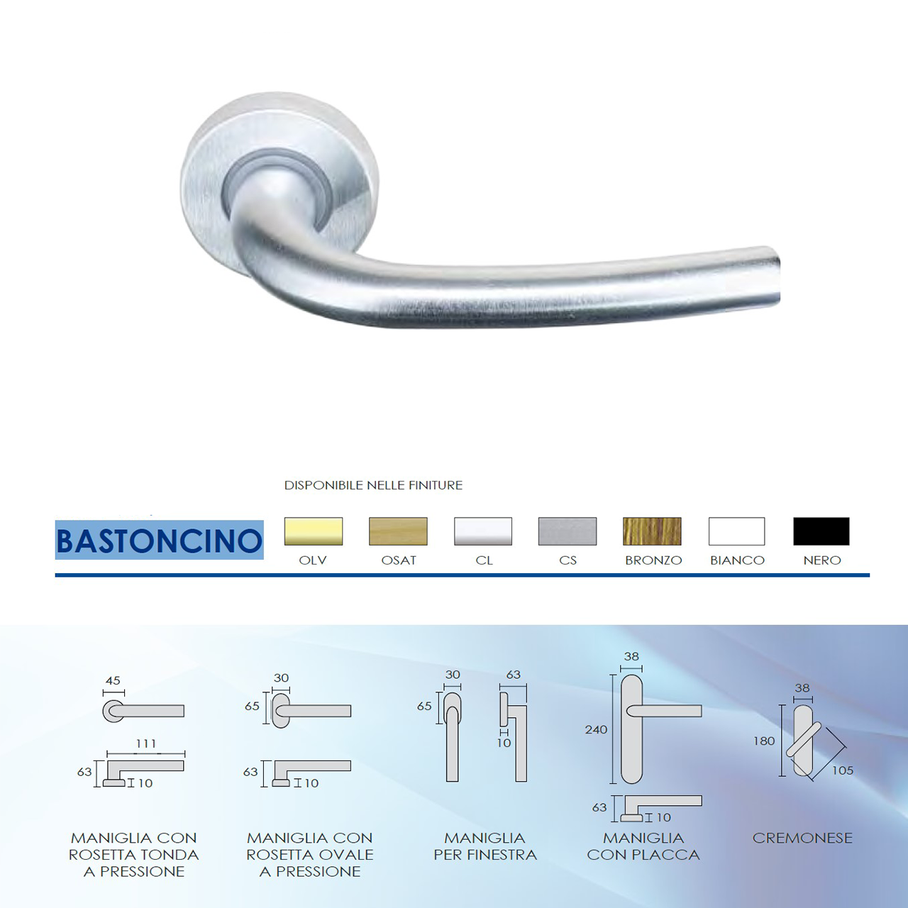 Maniglia BASTONCINO