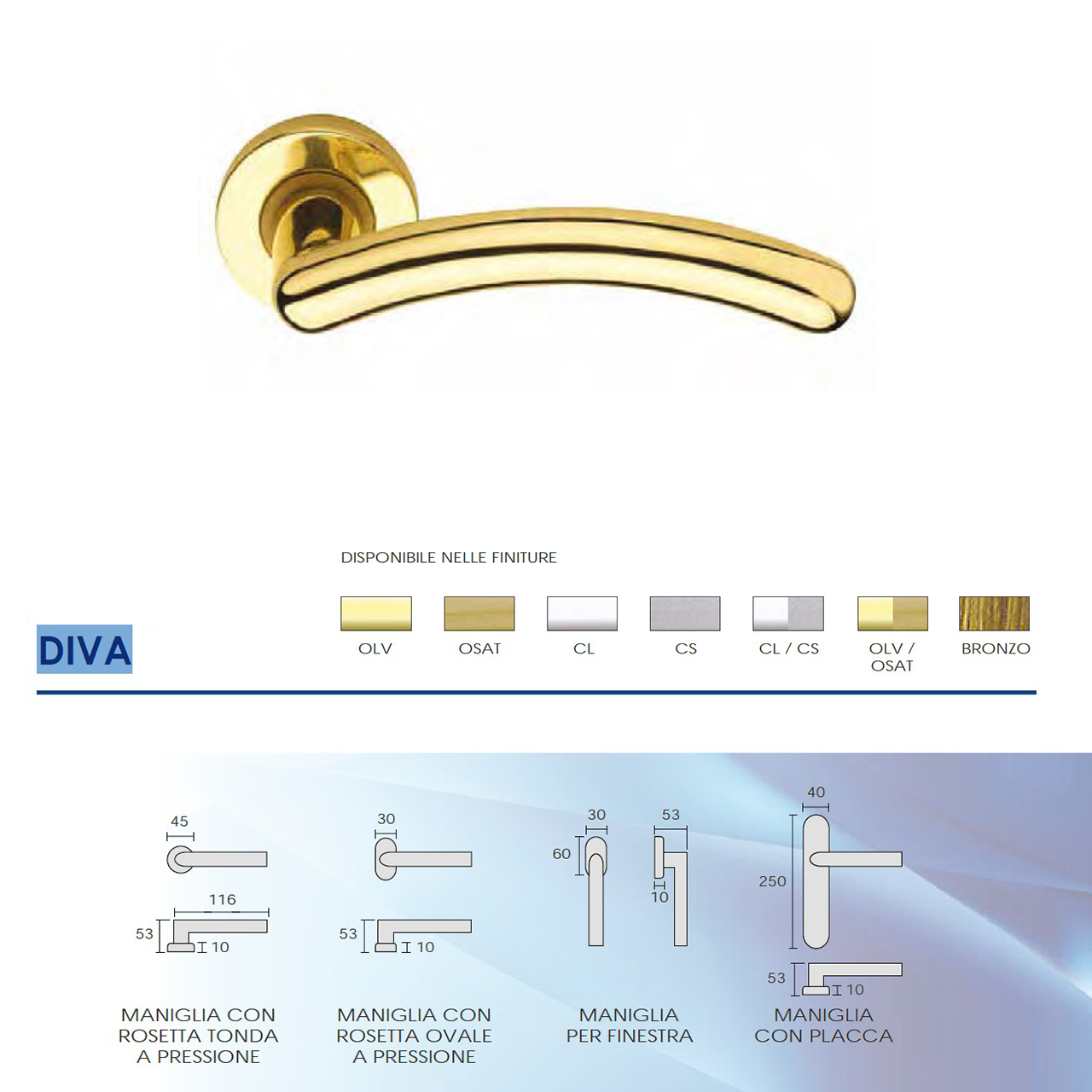 Maniglia DIVA